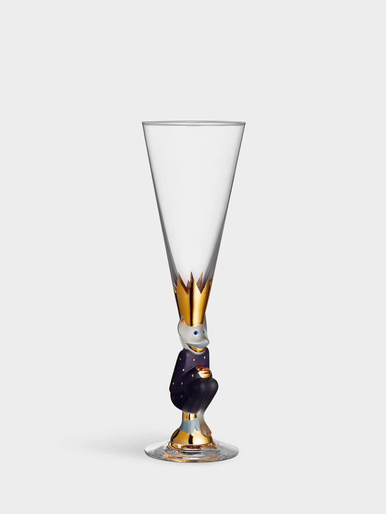 ORREFORS Devil champagneglas
